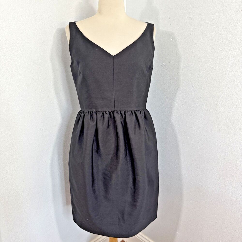 Kate Spade Mini Dress Womens 4 Black Old Money Cocktail‎ Coquette Whimsigoth Y2K